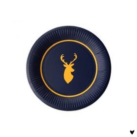 Paper Plates 10 st. Preppy Deer - Delight Department